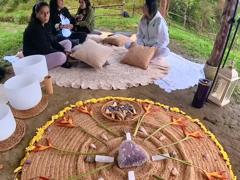 Photo from the Holistic Wellness Rituals experience